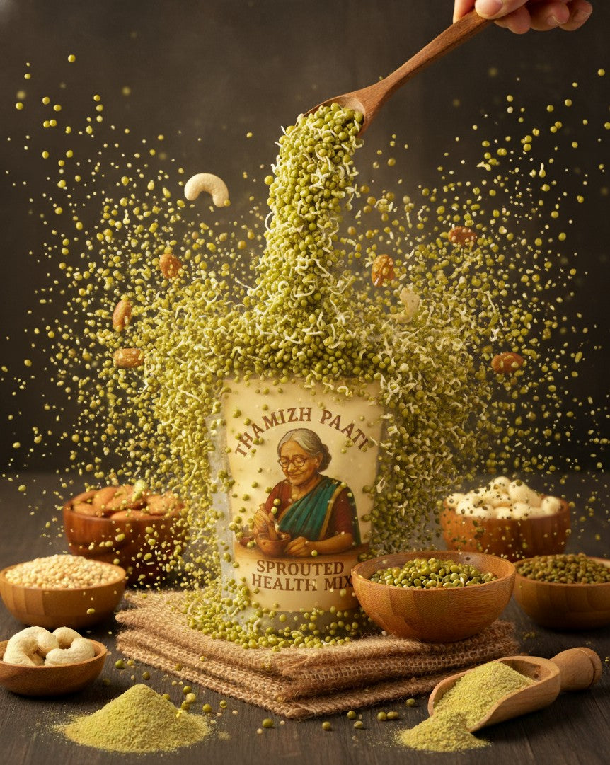 SPROUTED HEALTH MIX - முளைகட்டிய சத்து மாவு